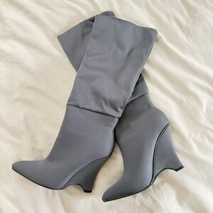 Gray Women's Boots